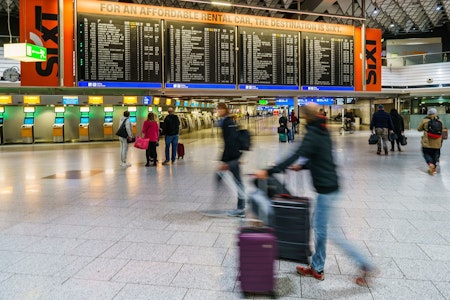 Streik: Frankfurter Flughafen am Donnerstag für abfliegende Passagiere gesperrt