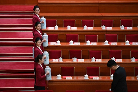 China: Partei und Staat drücken auf Volkskongress zentralistischen Kurs durch