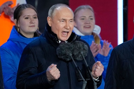 Wladimir Putins Wahl war eine Volksabstimmung über den Ukraine-Krieg