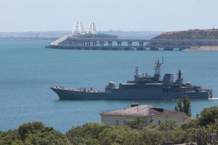 Kiew: Zwei russische Schiffe bei Angriff auf Schwarzmeerstadt Sewastopol getroffen