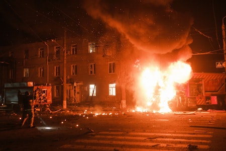 Ukraine-Krieg: Russland greift mit Drohen und Raketen die Millionenstadt Charkiw an