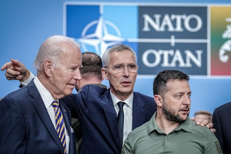 Inoffizieller Friedensplan für die Ukraine: Abgabe von Gebieten für Nato-Mitgliedschaft?
