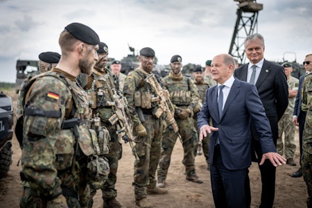 Olaf Scholz: Wehrdienst bei der Bundeswehr wird es nicht mehr geben