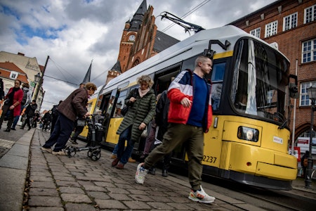 Altstadt Köpenick: Bauarbeiten an den Tram-Gleisen – die Straßen sind gesperrt