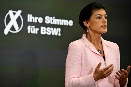BSW stellt EU-Wahlkampfkampagne vor: Ohne Sahra Wagenknecht geht es nicht