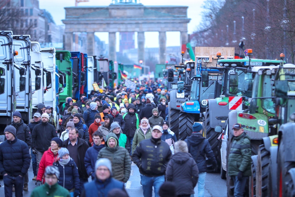 Demos in Berlin heute und morgen: Bauernprotest, Fahrradkorso, Pro-Palästina-Versammlung