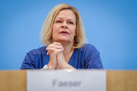 Abschiebungen nach Afghanistan: Nancy Faeser sieht baldige Einigung