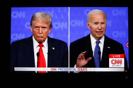 US-Medien über Biden im TV-Duell: „Das Ende seiner Präsidentschaft live im Fernsehen miterlebt“