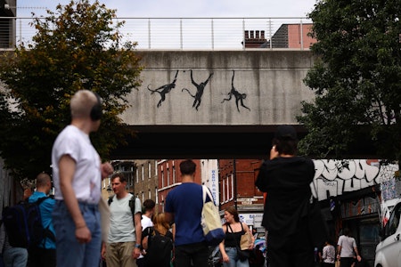 Street-Art in London? Weiteres Banksy-Werk sorgt für Rätselraten