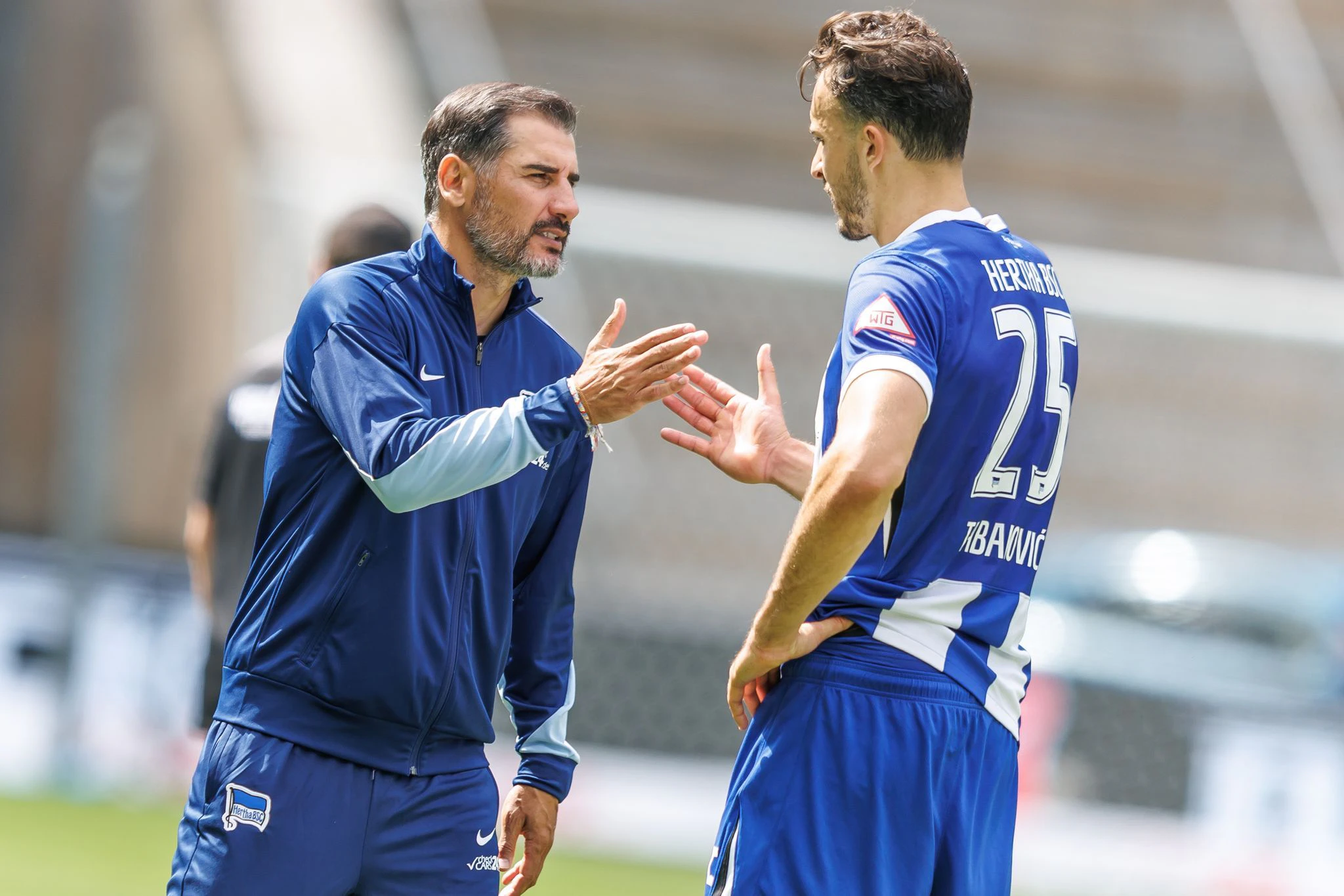 &nbsp;Chefcoach von Hertha BSC: Cristian Fiél
