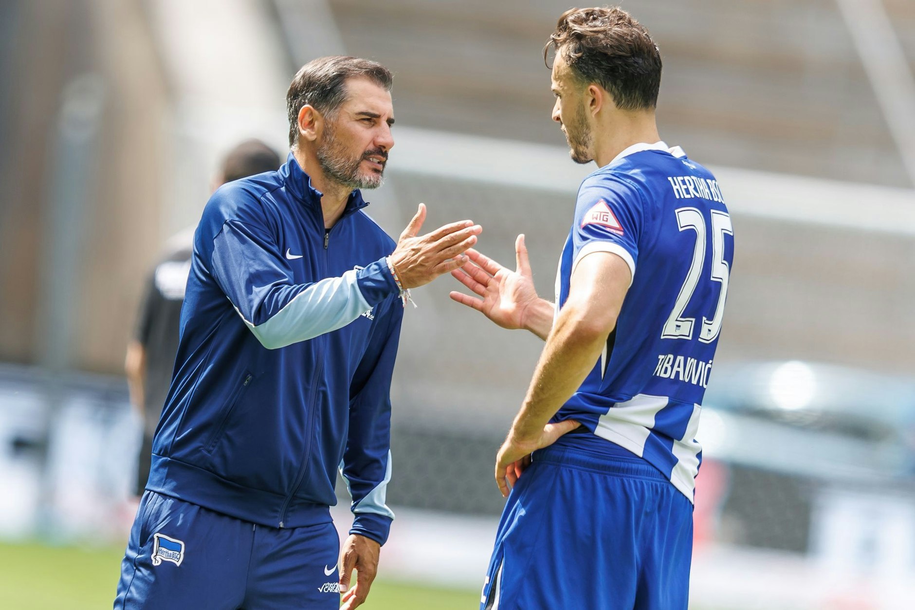  Chefcoach von Hertha BSC: Cristian Fiél