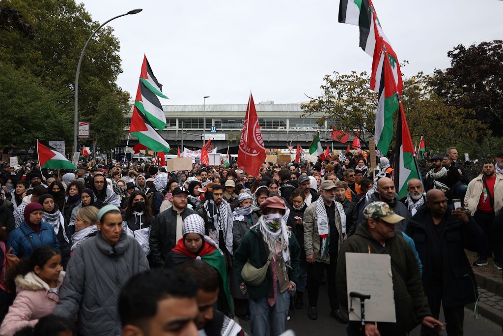 Zehntausende am Großen Stern in Berlin: Eindrücke vom Gaza-Protest