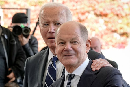 Joe Biden und Olaf Scholz: Das Interesse an der Ukraine schwindet