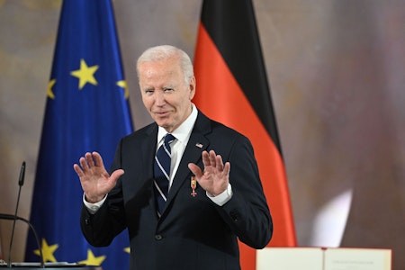 Ein „Bye bye!“ für Joe Biden in Berlin: Dem Westen geht die Puste aus