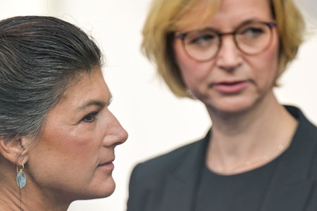 BSW in Thüringen will Koalition, Wagenknecht klare Distanz zu US-Raketen und Merz-CDU