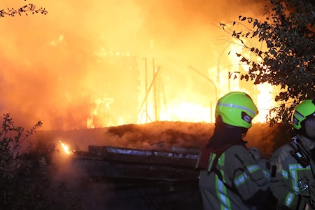 Brand im Britzer Garten: Feuerwehr trifft erst nach zwei Stunden ein