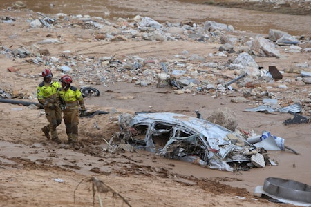 Flut in Spanien: Wetterdienst warnt vor Starkregen rund um Valencia