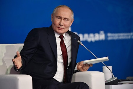 Putin beim Waldai-Forum in Sotschi: „Bereit“, um mit Trump über Ukraine zu verhandeln