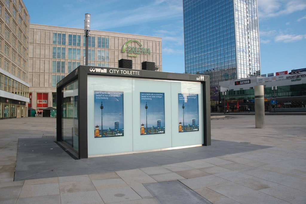 Öffentliche Toiletten in Berlin: WC-Center am Alexanderplatz in Mitte am beliebtesten