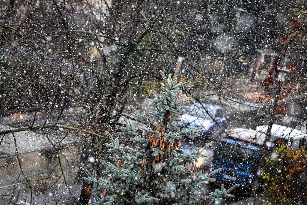 Wetter in Berlin und Brandenburg: Schneeregen und Gewitter am Mittwoch