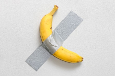 Banane zum Wahnsinnspreis bei  Sotheby’s New York? Hoffentlich macht dieses „Kunstwerk“ Verstopfung!