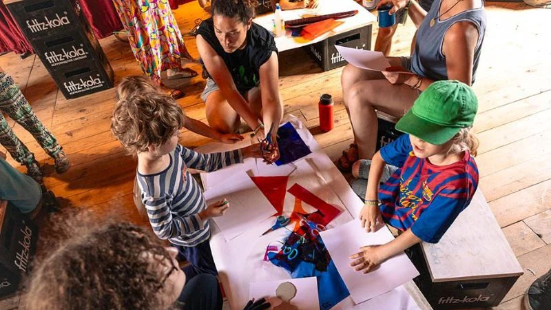 Workshop für kleine und große Kinder