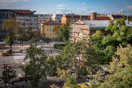 Leopoldplatz im Wedding: Wo Kinder neben Junkies spielen