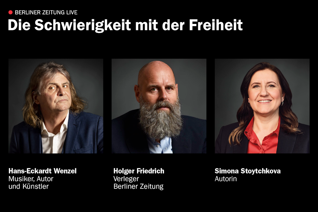 Holger Friedrich im Gespräch in Potsdam: Was bedeutet Freiheit in Ost und West?