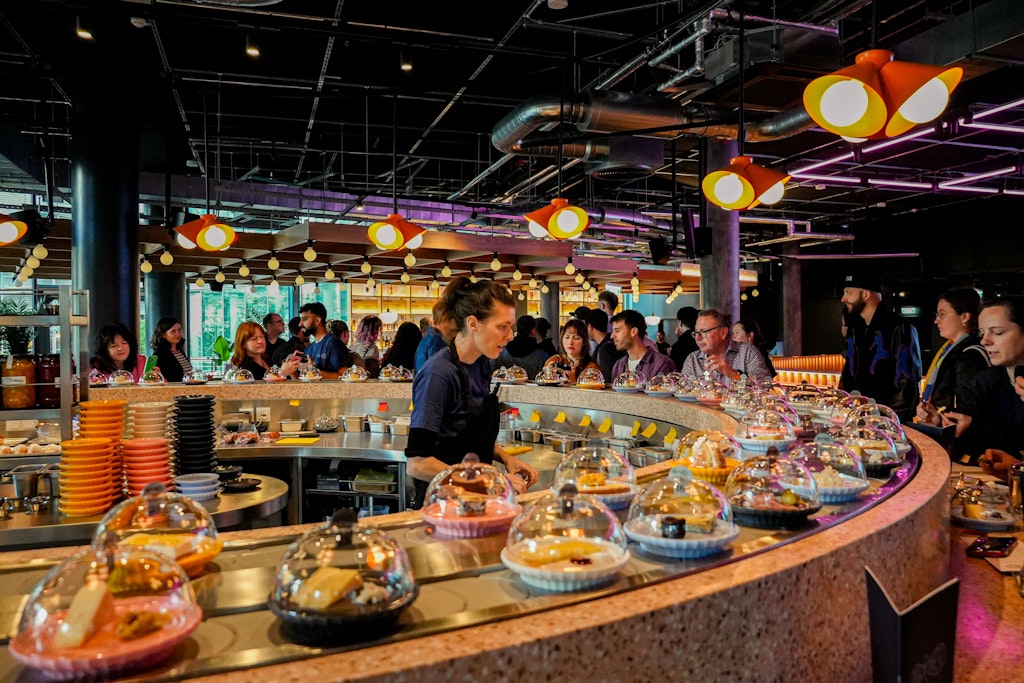Berlins erstes Käse-Fließband: Kann dieses Restaurant den Potsdamer Platz retten?