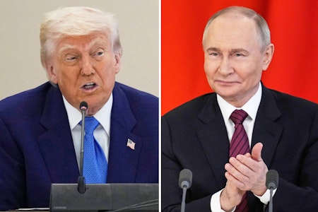 Trump will mit Putin heute in Telefonat über Ukrainekrieg sprechen