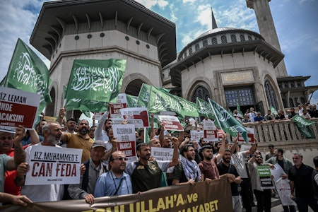 Istanbul: Proteste und Festnahmen wegen angeblicher Mohammed-Karikatur