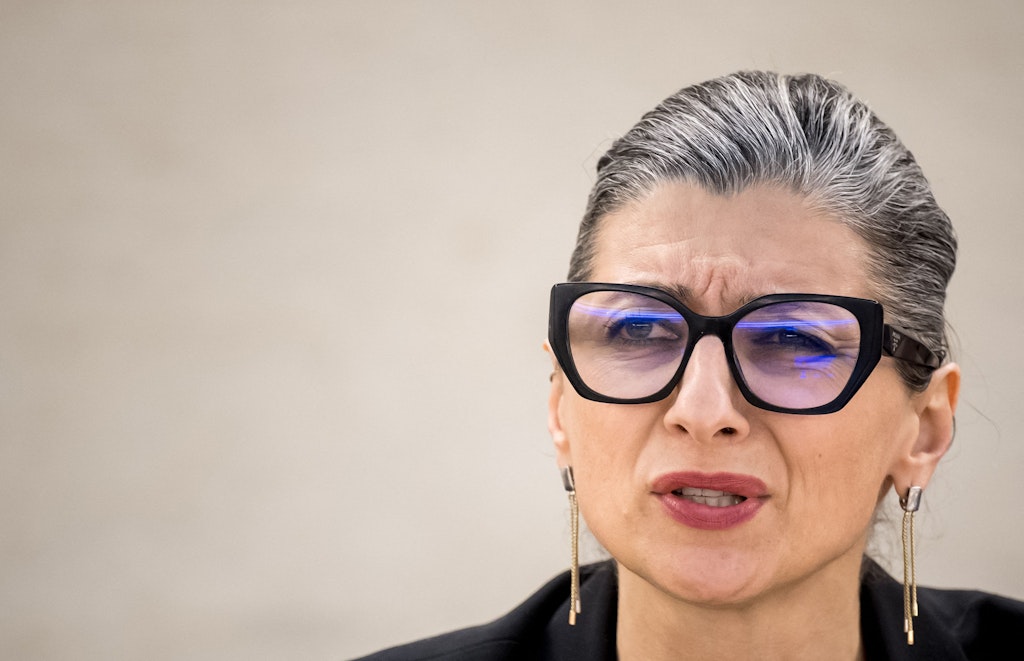 USA punishes UN representative: Albanese allegedly encouraged ...