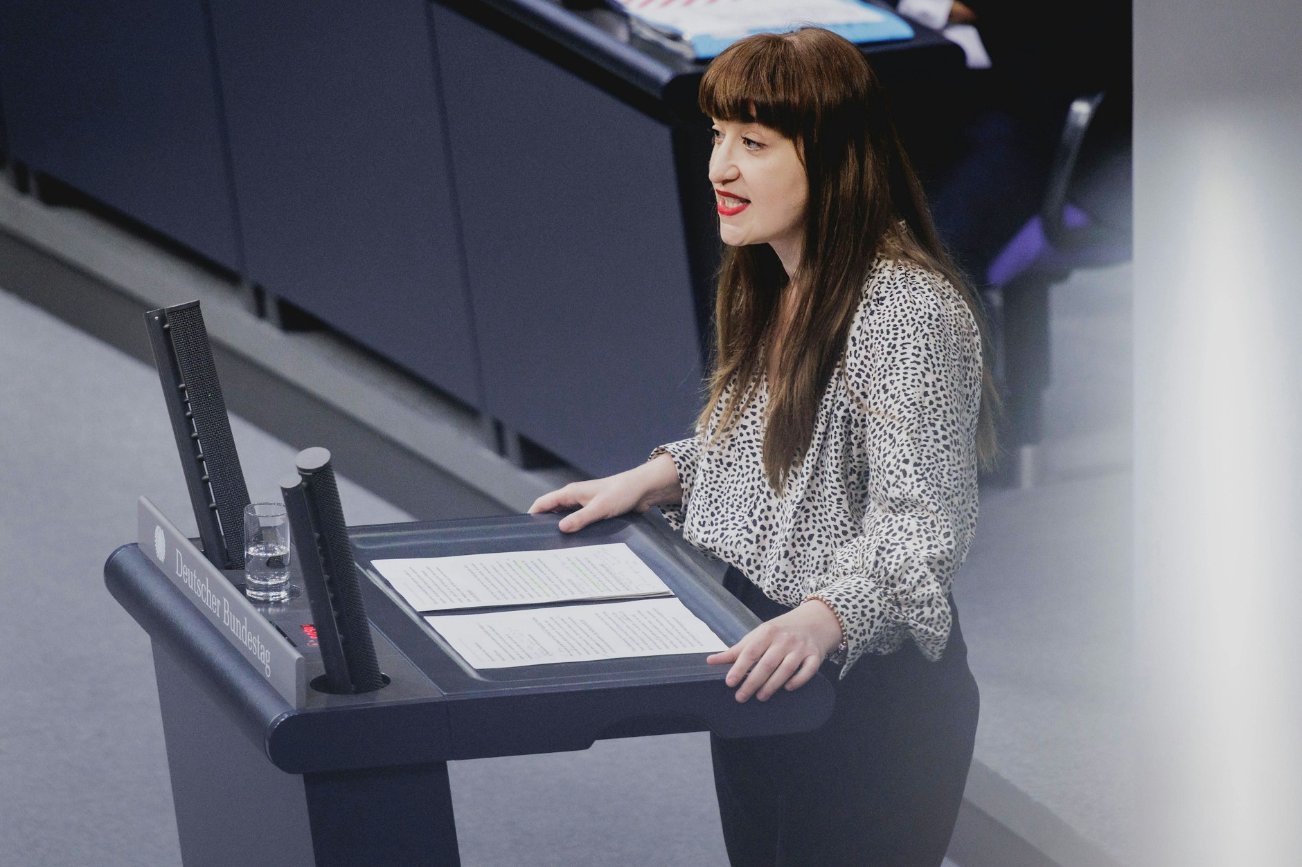 Heidi Reichinnek, Fraktionsvorsitzende der Linken.