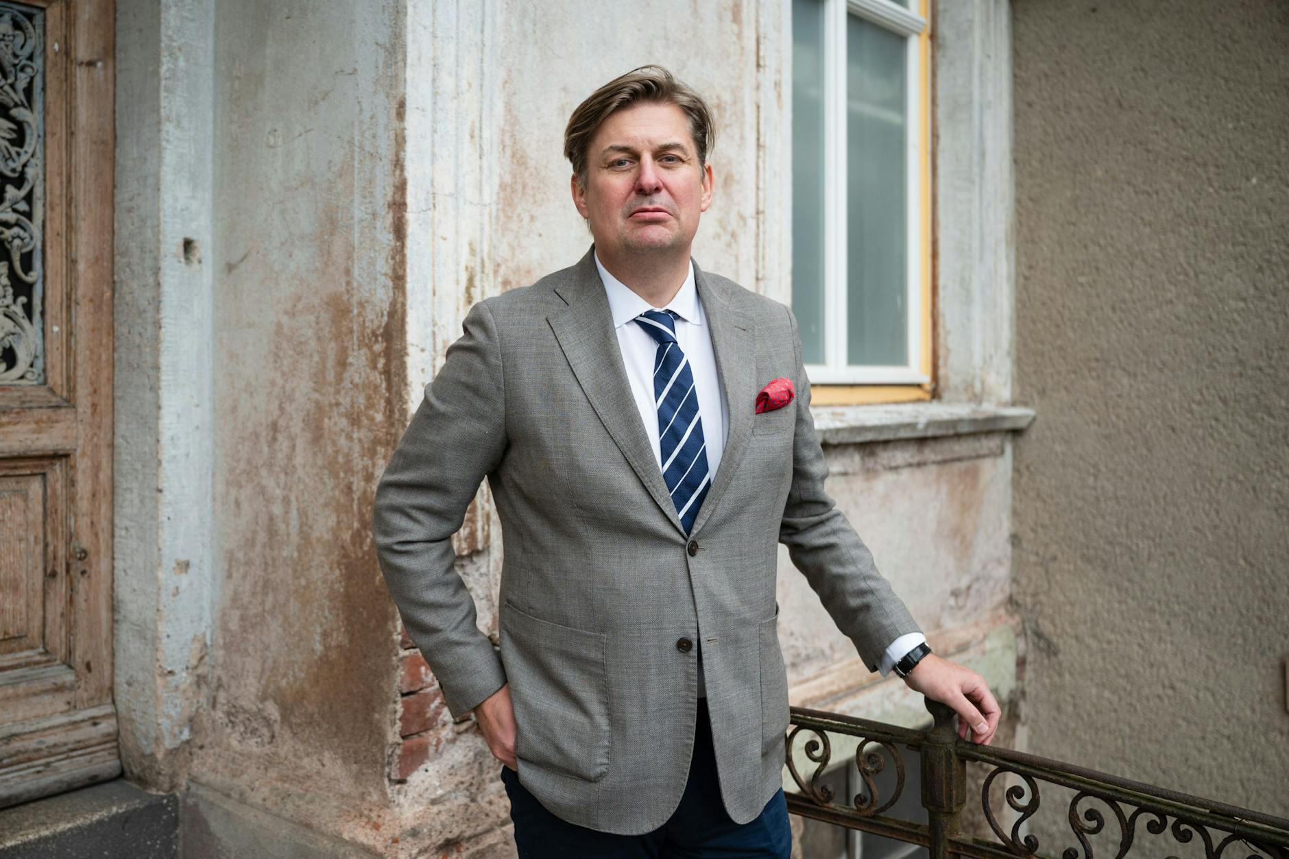 Maximilian Krah, membre de l'AfD, était un homme d'affaires. Huss et Krah étaient proches, mais se sont depuis brouillés.