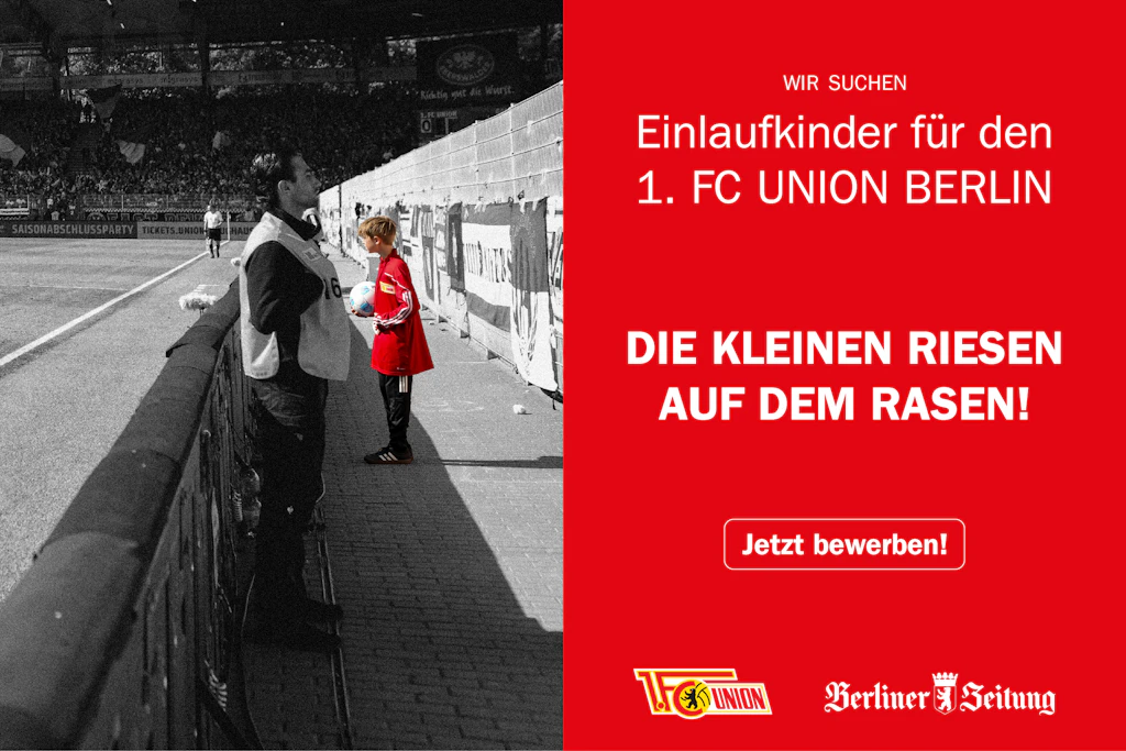 Einlaufkind beim 1. FC Union Berlin – ein großer Auftritt für unsere ...
