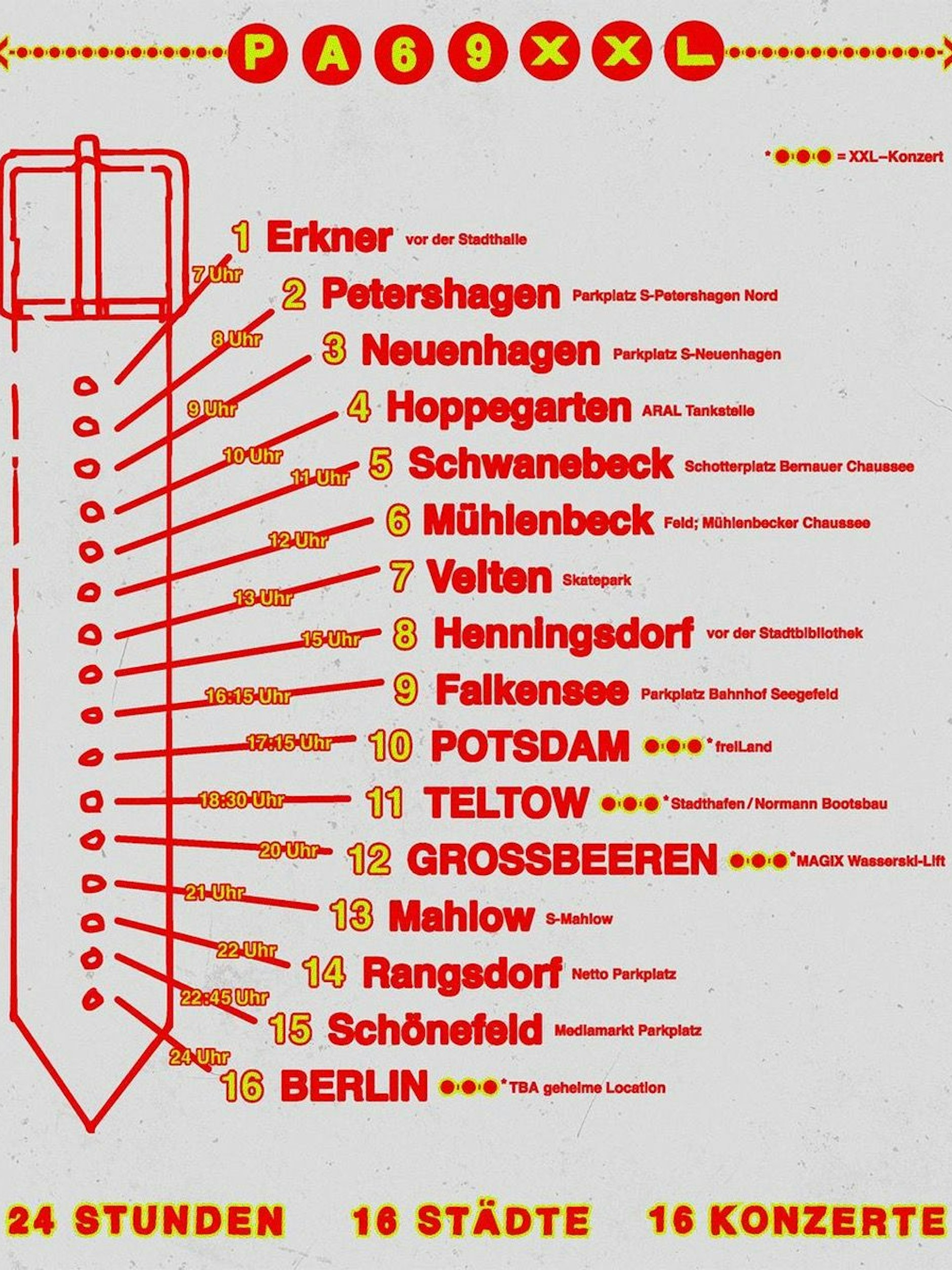Von Erkner über Hennigsdorf und Schwanebeck bis nach Berlin: PA69
