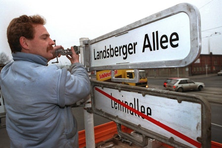 „Straße der Einheit“: In der DDR bedeutete der Name etwas ganz anderes