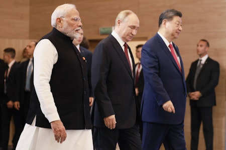 Wie Trumps Zoll-Wutanfall Indien zurück in die Arme Chinas drängt