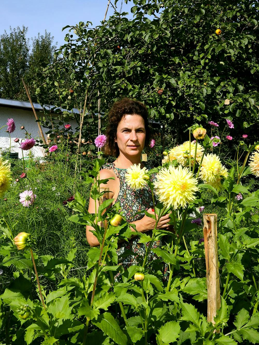 A heart for flowers: Katrin Jahn is one of the founders.