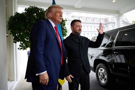Wolodymyr Selenskyjs Auftritt im Anzug – back in Black