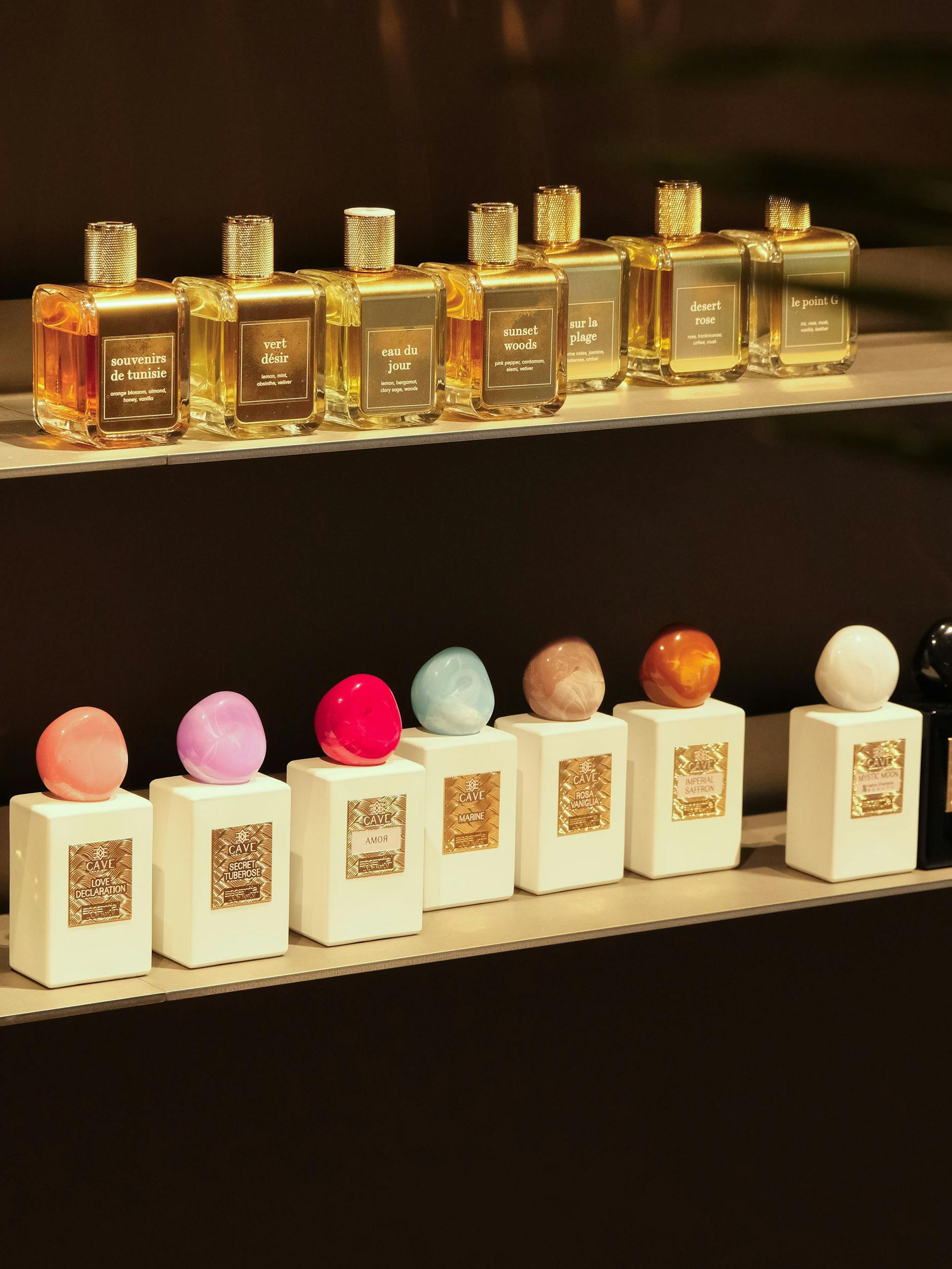 Bei 15West Parfum reihen sich die exklusiven Nischendüfte aneinander.