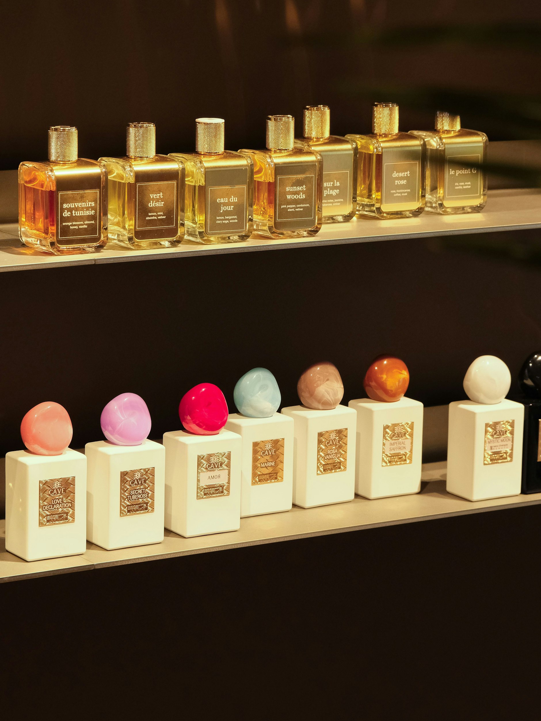 Bei 15West Parfum reihen sich die exklusiven Nischendüfte aneinander.