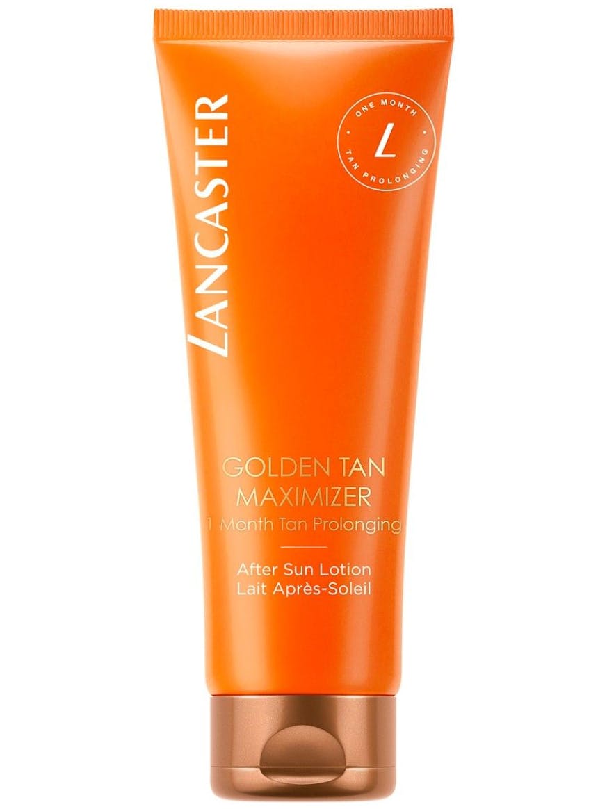 Loção Pós-Solar “Golden Tan Maximizer” da Lancaster, 38 euros