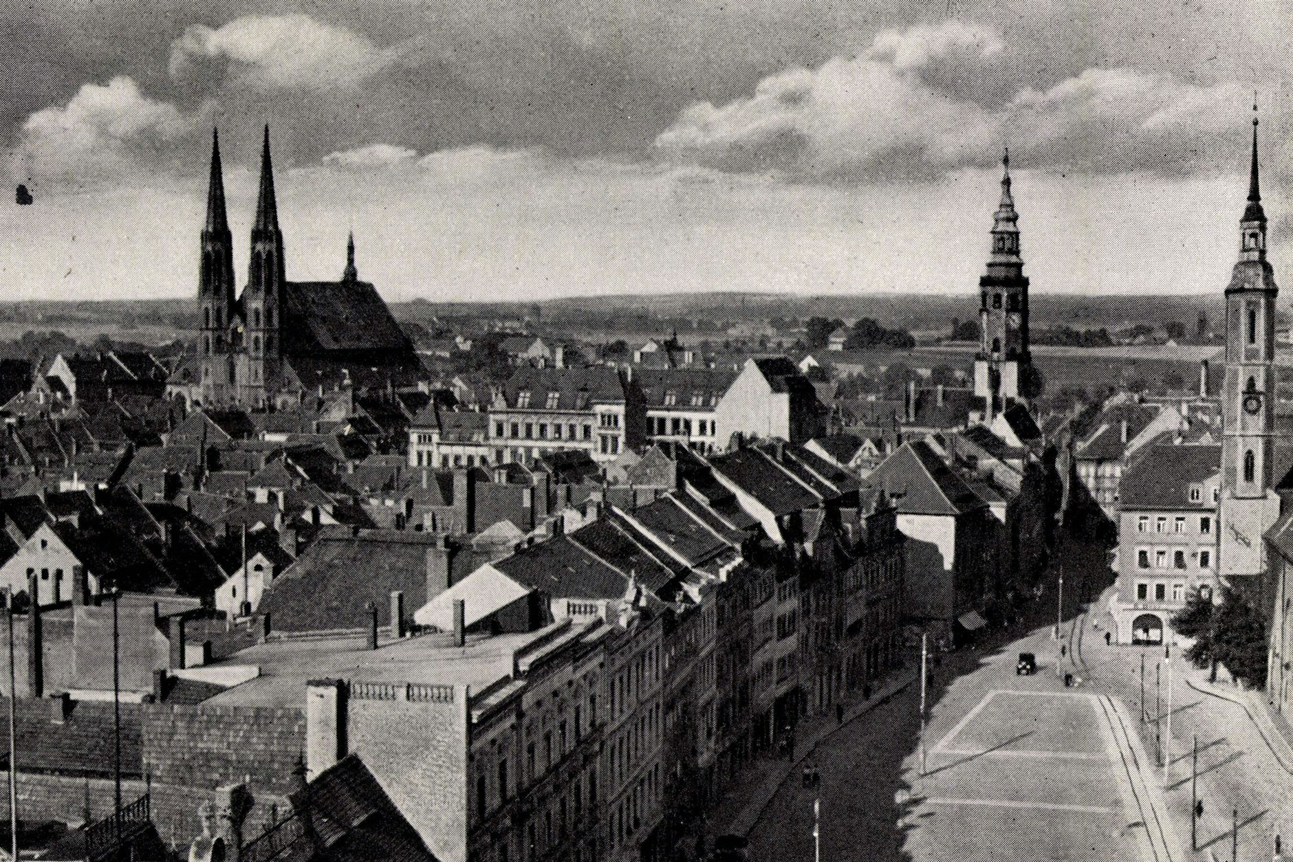 Görlitz, die Stadt in der unser Autor während des zweiten Weltkriegs aufwuchs.