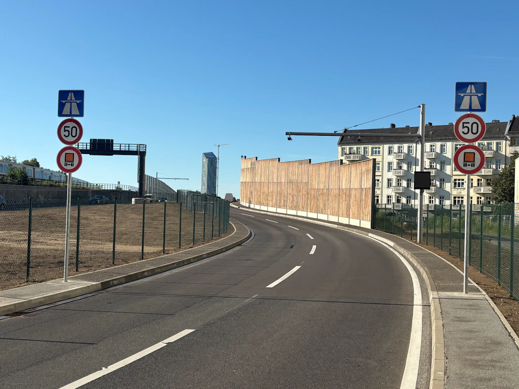 A100 from Neukölln to Treptow: Where the Autobahn has a positive impact