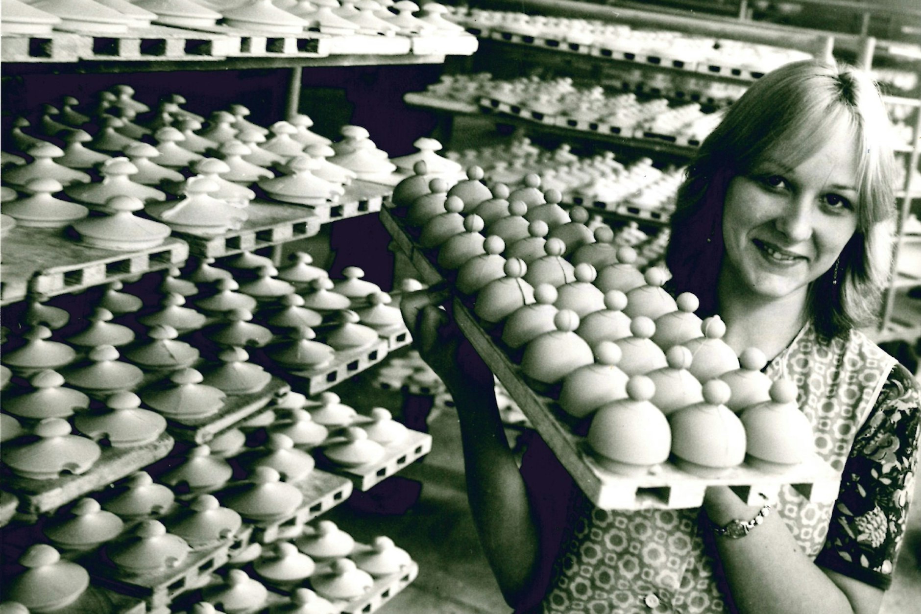 Empleado de la fábrica de porcelana Henneberg
