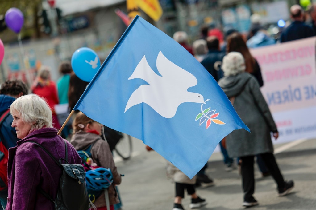 Tag der Deutschen Einheit in Berlin: Friedensdemo mit 10.000 Teilnehmern erwartet