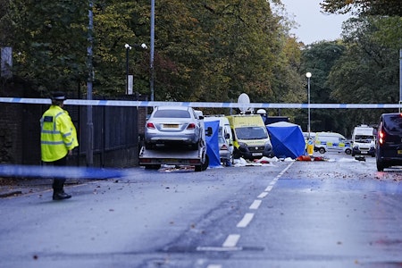 Anschlag vor Synagoge in Manchester: Ein Opfer womöglich durch Polizeischüsse getötet